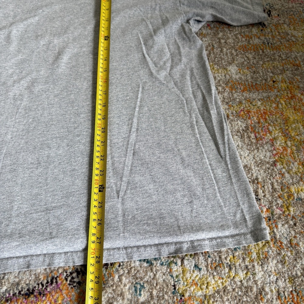 Vintage 90s Fila Made in USA Graphic T-Shirt XL - Grey Sportswear Streetwear - Picture 6 of 8